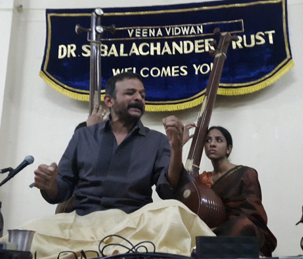 TM Krishna for Dr S Balachander Trust, Chennai