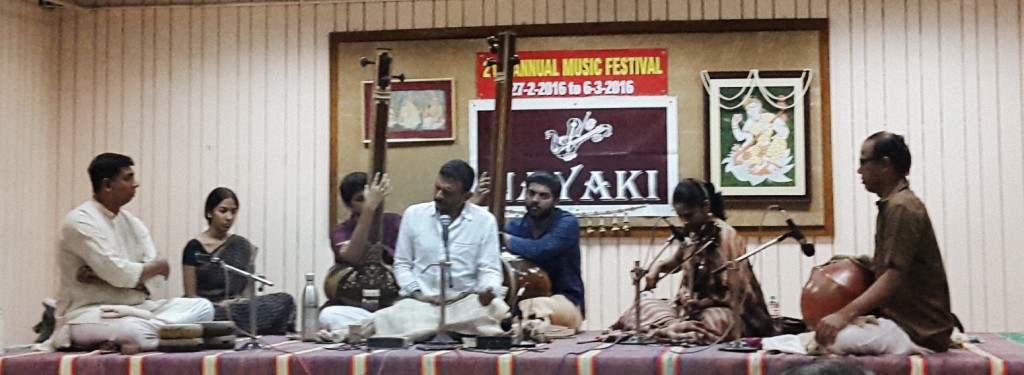 TM Krishna for Nayaki, Chennai